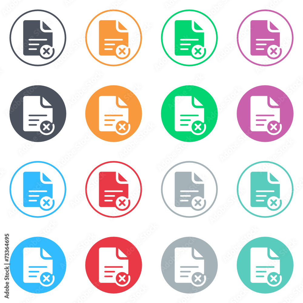 Vector flat iButtons Vector flat iButtons
