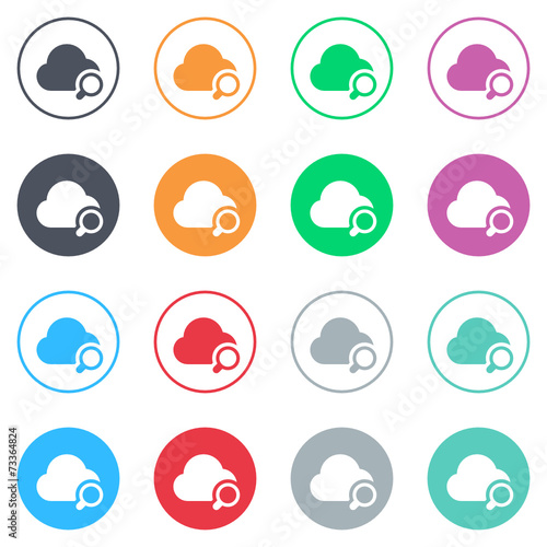 Vector flat iButtons