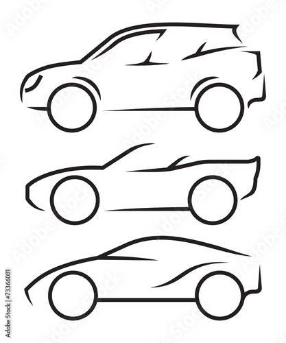 Car line art