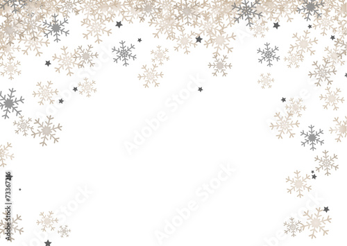 Sterne und Schnee