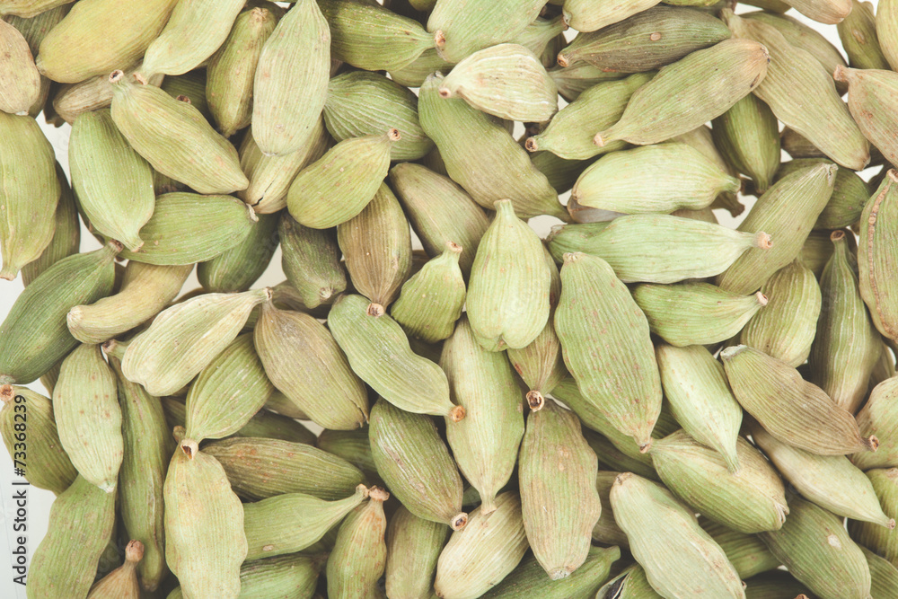 Green cardamom pods Green cardamom pods