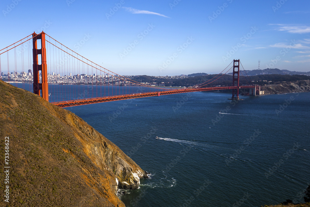 Golden gate bridge, San Francisco, California, USA Golden gate bridge, San Francisco, California, USA