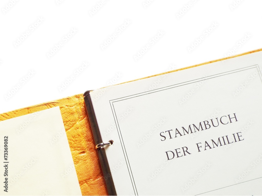 Spannende Stammbuch Der Familie Bild