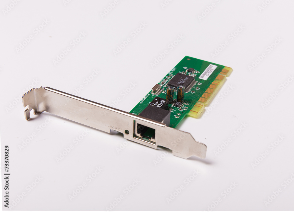 electronics circuit board for printer over white electronics circuit board for printer over white