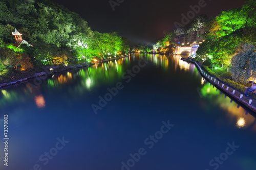 Guilin at night. Guanxi, China. © Dmitry Chulov