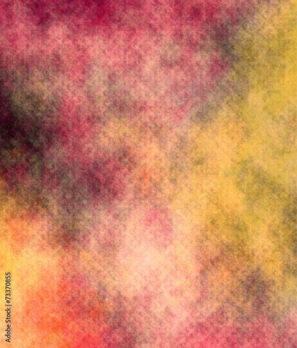 Patchy textured background in red, yellow and black