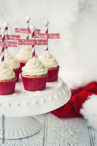 North Pole cupcakes photo