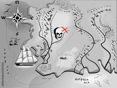 fantasy map treasures