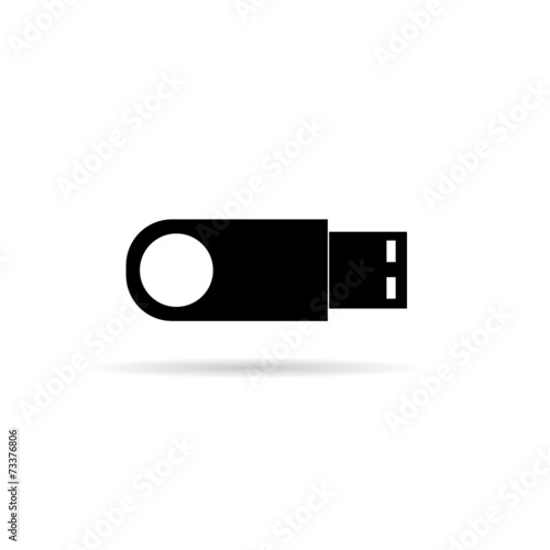 usb flash vector