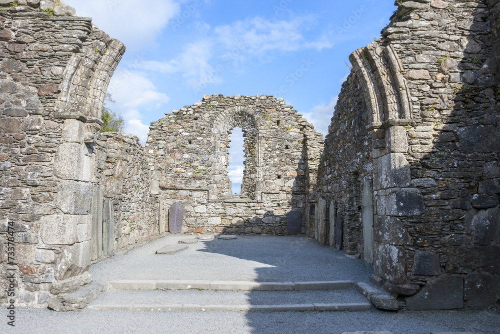 Fototapeta premium Glendalough s Cathedral