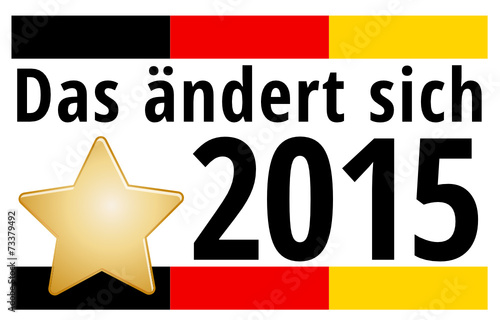 Das ändert sich 2015