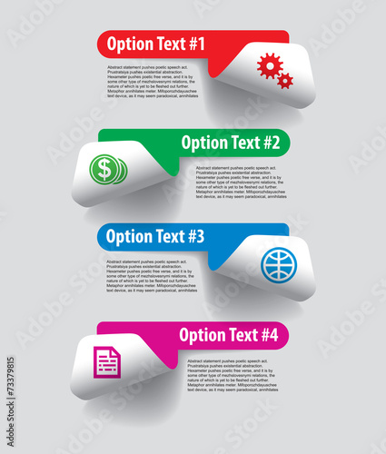 Set of infographics elements