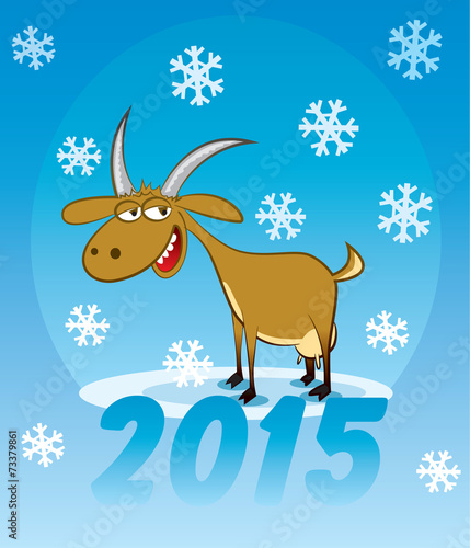 The Goat as symbol of year 2015