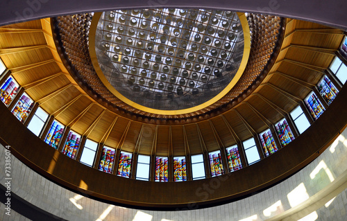 stained glass ceiling