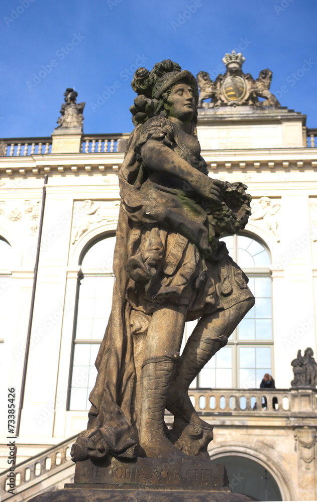 Obraz premium Friedensbrunnen-Dresden