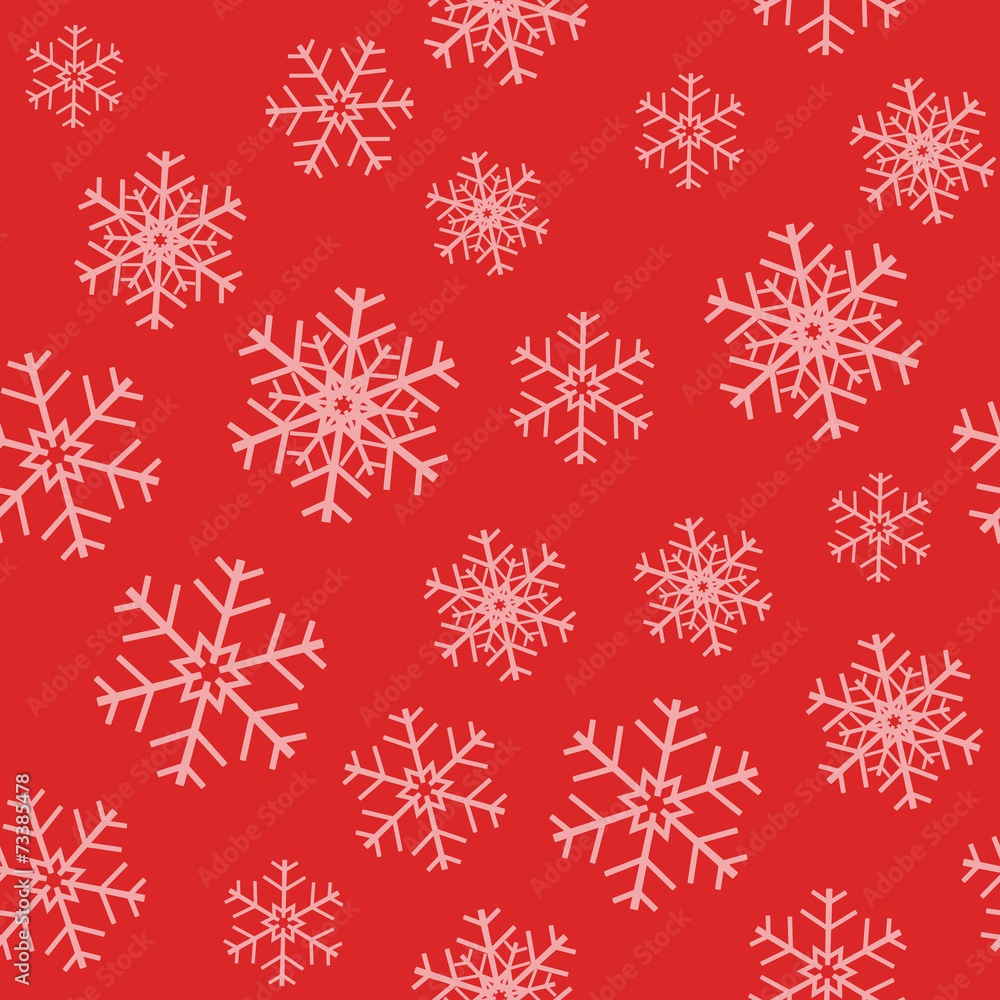 Seamless snowflakes pattern. Seamless snowflakes pattern.