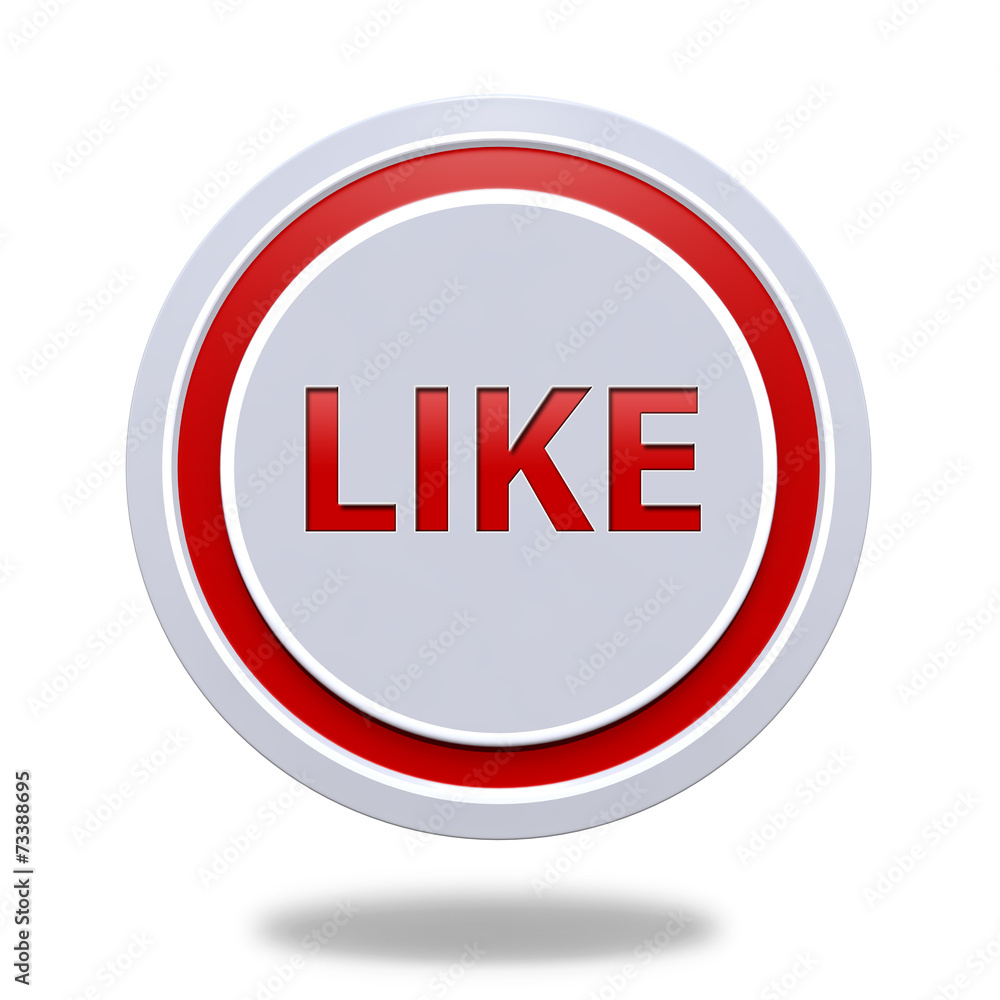 like circular icon on white background like circular icon on white background