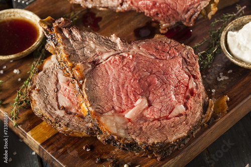 Homemade Grass Fed Prime Rib Roast photo