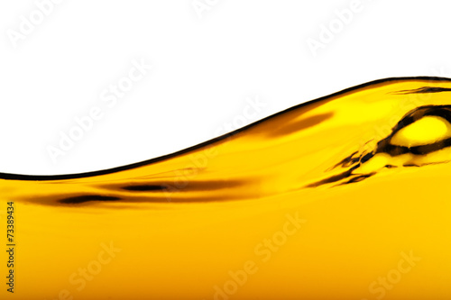 Oil Wave on a white background