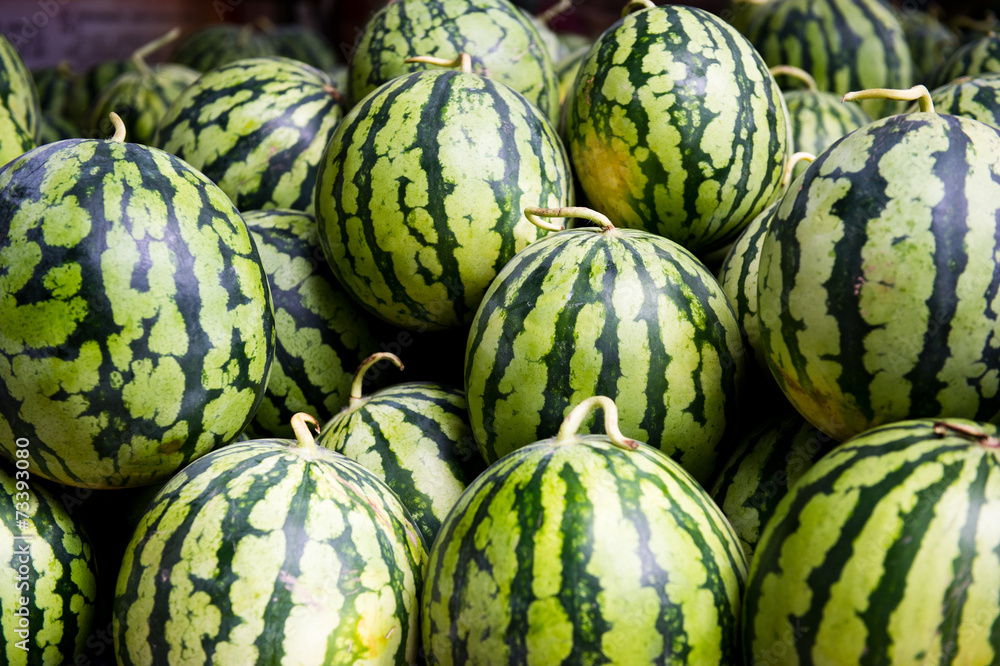 green watermelons