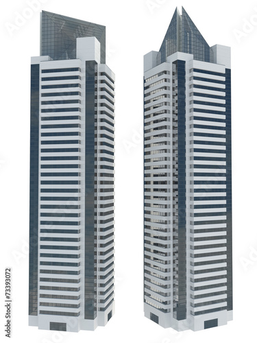 skyscraper model