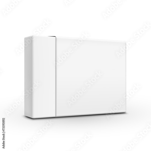 blank paper box template