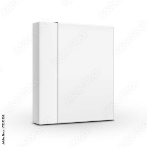 blank paper box template