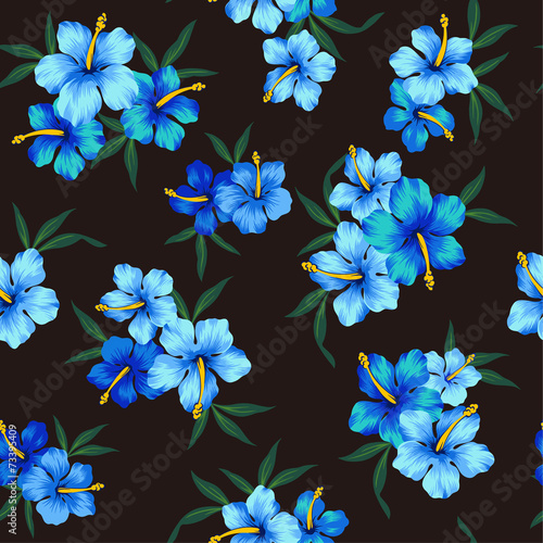 ハイビスカスのパターン