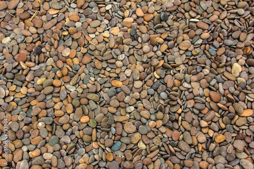 Round peeble stones