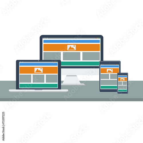 web design concept
