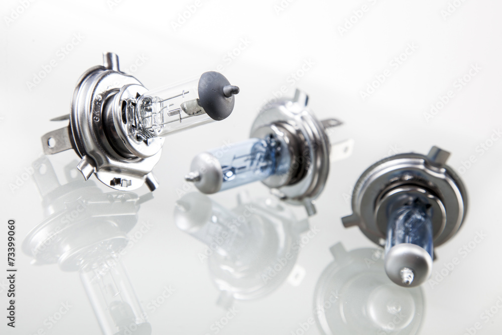 set of automotive bulbs. set of automotive bulbs.