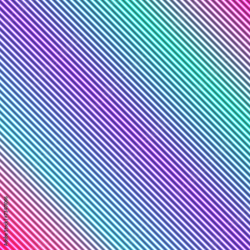 Neon colorful background of diagonal lines