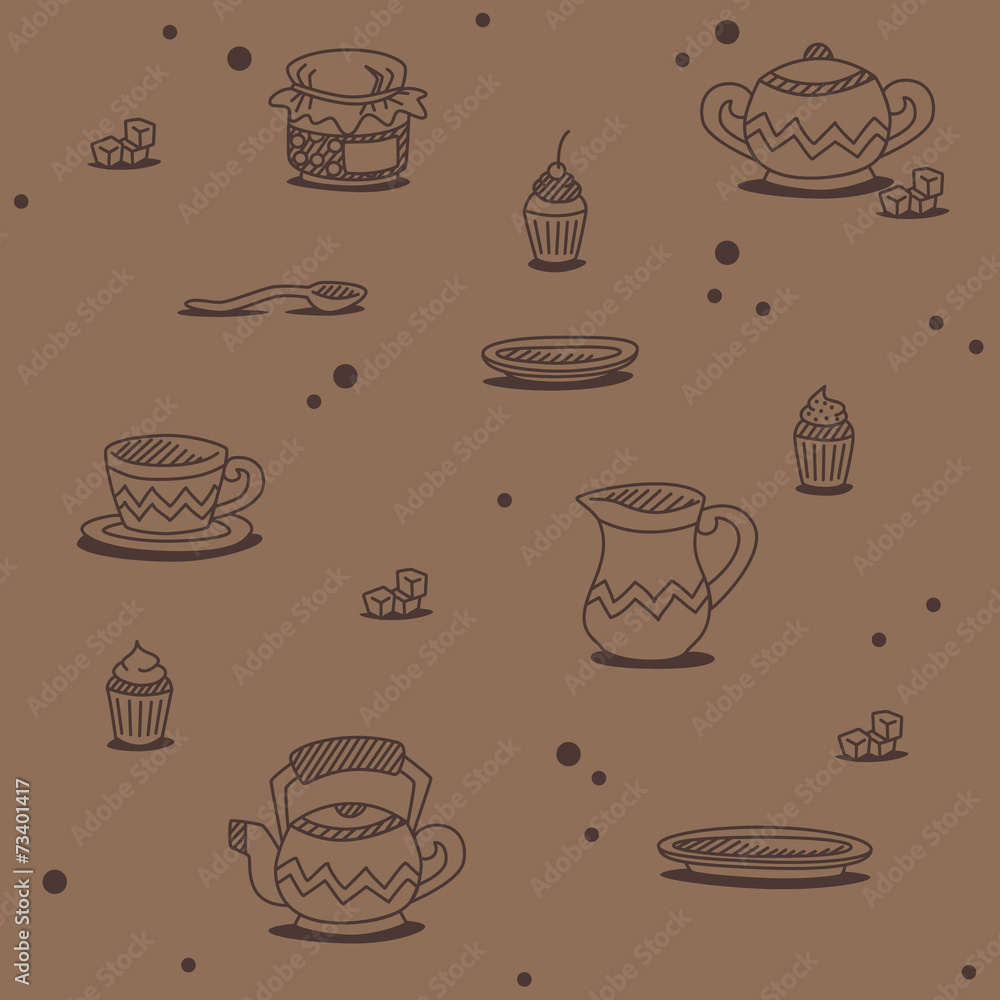 Coffee Pattern 6