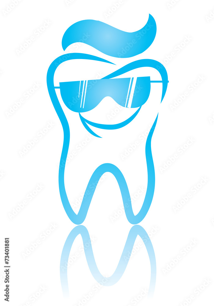 Cool tooth and glassea