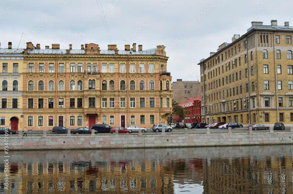 Санкт-Петербург, набережная Фонтанки, бывший доходный дом