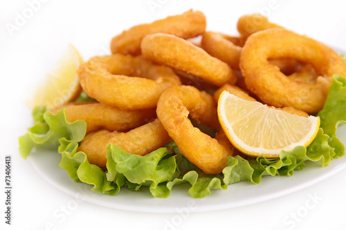 fried calamari rings