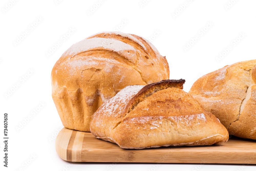 various kinds of bread