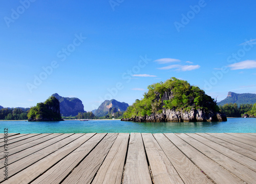 beach and tropical sea