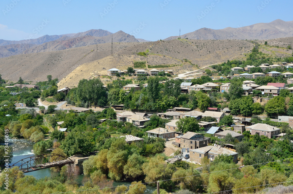 Село Арени в Армении
