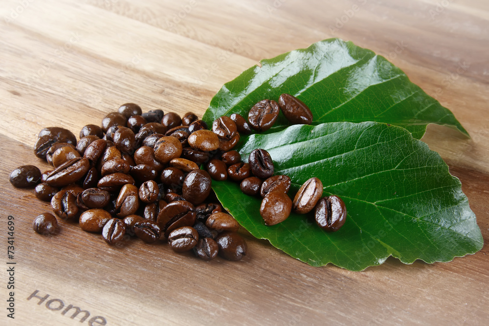 Obraz premium Chicchi di caffè