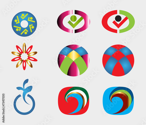 Collection logo template