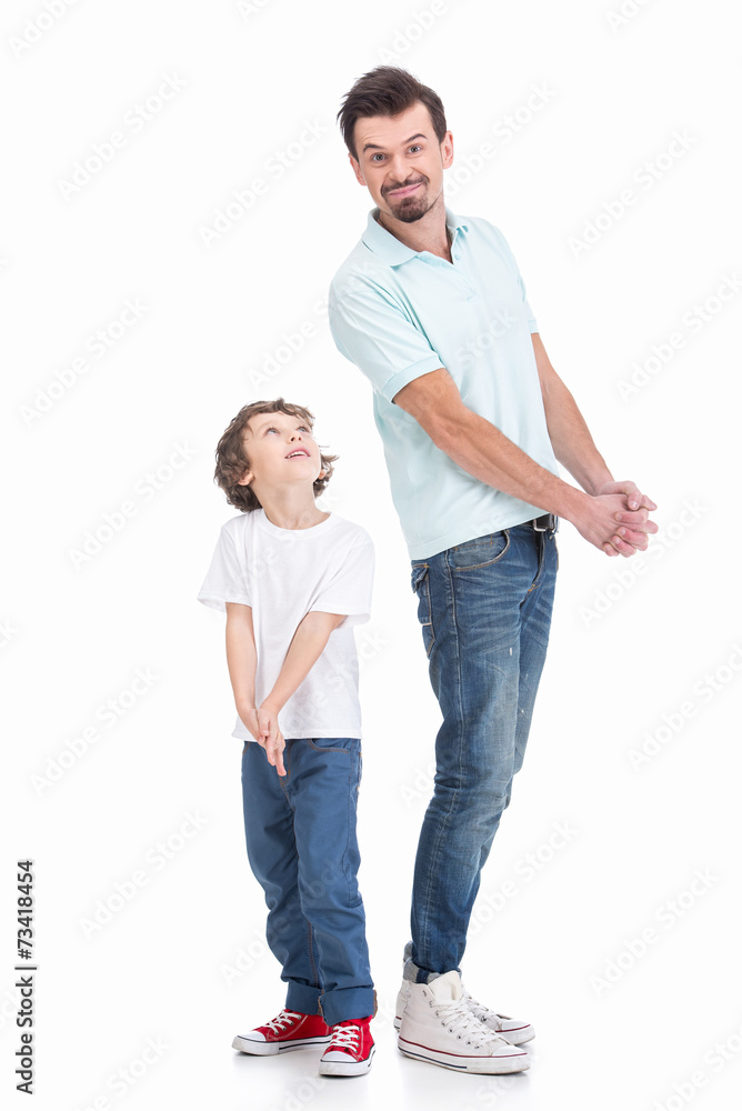 Father and son Father and son
