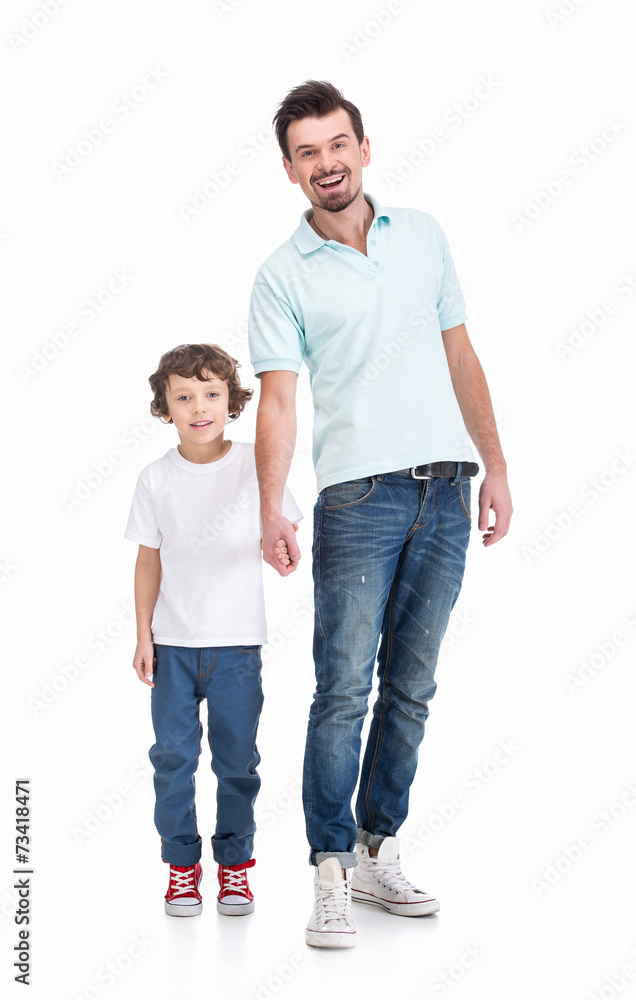 Father and son Father and son