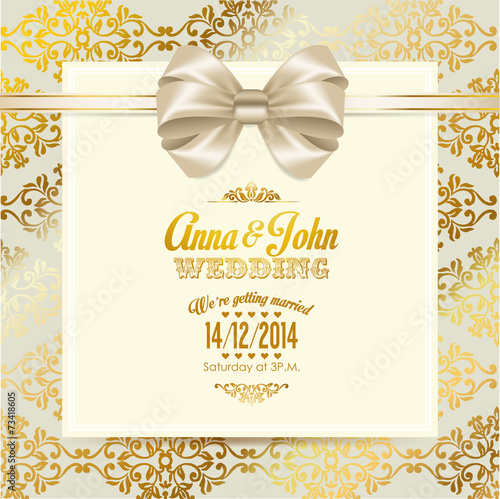 Wedding invitation