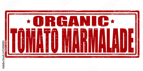 Organic tomato marmalade
