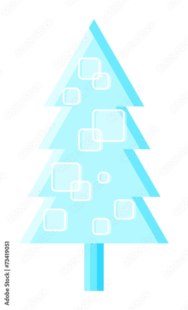 Abstract Pattern Christmas Tree Abstract Pattern Christmas Tree