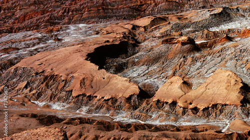 Valle de la Luna, Atacama desert photo