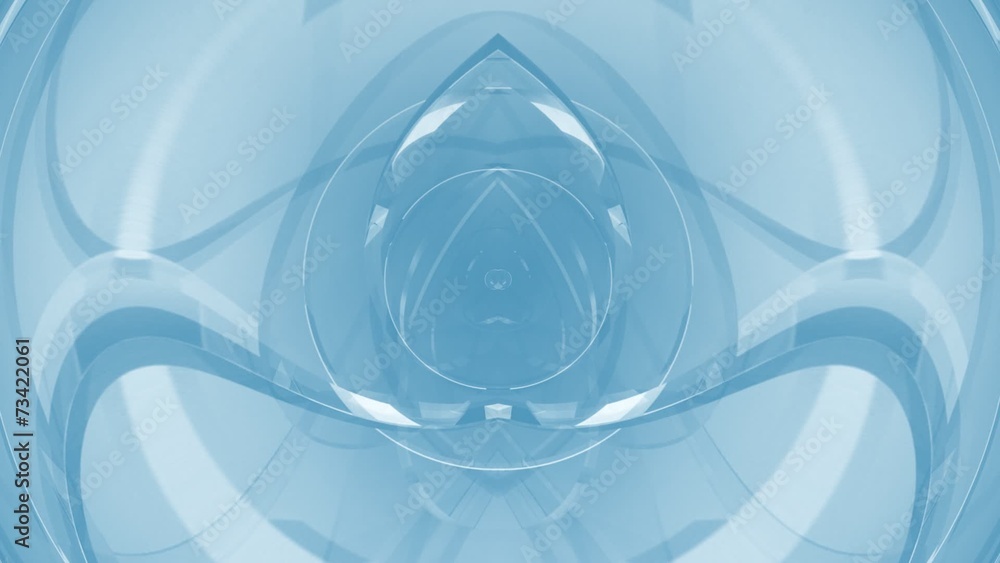 Blue mirror beautiful abstract background. Stock Video | Adobe Stock