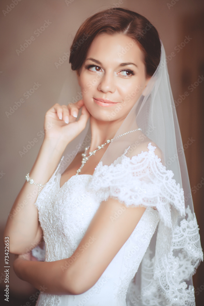 Happy bride wedding makeup and hairstyle Happy bride wedding makeup and hairstyle