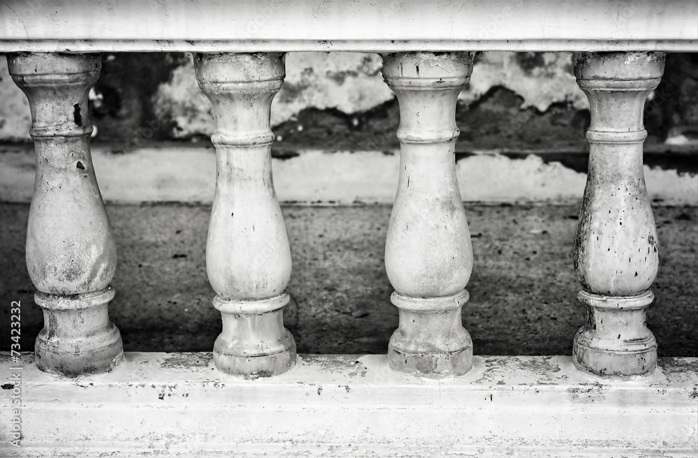 Fototapeta premium Stone bannister